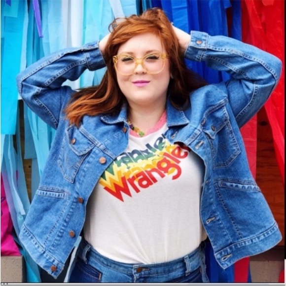 Wrangler x ModCloth Dependence Cropped Jacket size Large - Picture 2 of 9